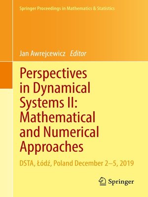 cover image of Perspectives in Dynamical Systems II